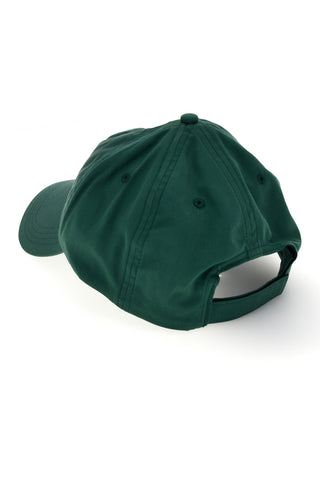 Zelena kapa z izvezenim logotipom Tommy jeans CAP
