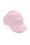 Roza klobuk z izvezenim logotipom Tommy jeans CAP