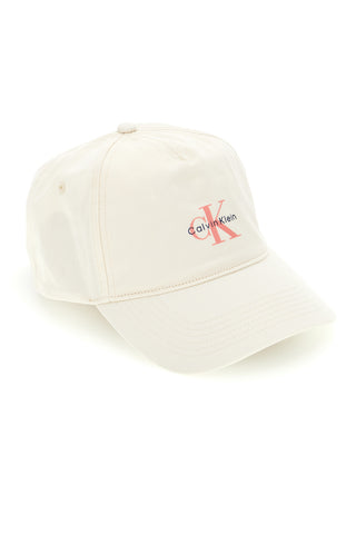 Krem kapa z logotipom Calvin klein CK CAP