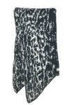 Črno-bela ženska šal Animalier Pittarello 1151/D