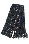 Sciarpa nera fantasia a quadri calda Roncato 46,003,52