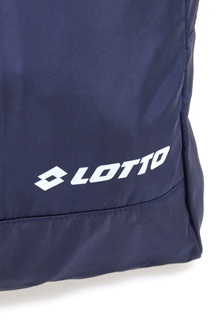 Modra torba z zadrgo v kontrastni barvi Lotto LTT438