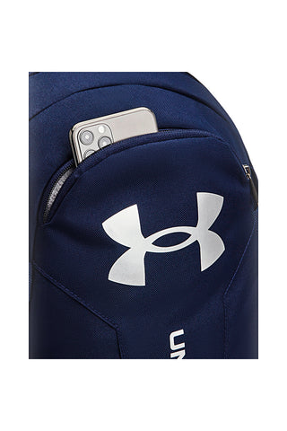 Modri nahrbtnik z več žepi Under Armour Hustle Lite