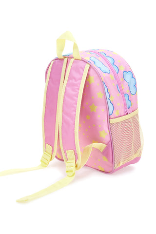 Roza nahrbtnik z reliefom enorožca in oblakom Sweet Unicorn