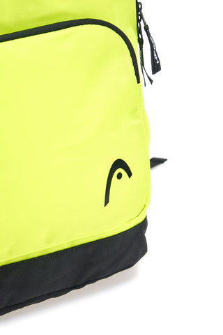 Nahrbtnik fluo rumene barve s sprednjim žepom Head HBK045-510