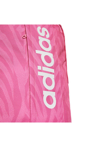 Roza nahrbtnik z živalskim potiskom in navpičnim logotipom Adidas LIN G BPK W