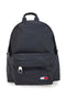 Črn nahrbtnik iz tkanine z logotipom Tommy Daily Backpack