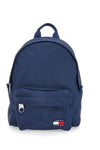 Modra tkaninska torba z logotipom Tommy Daily Backpack