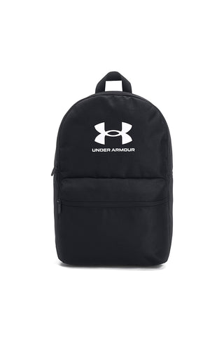 Črn nahrbtnik z belim logotipom Under Armour 1380476-002