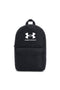 Črn nahrbtnik z belim logotipom Under Armour 1380476-002
