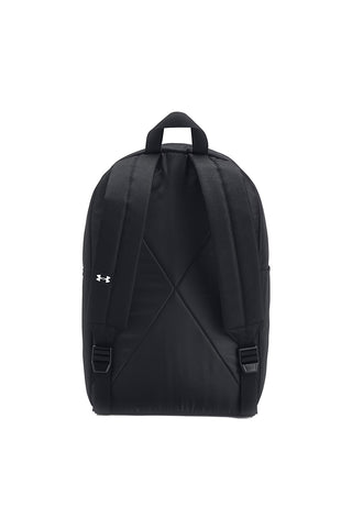Črn nahrbtnik z belim logotipom Under Armour 1380476-002