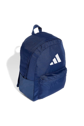 Nahrbtnik Navy Blue Minimal z logotipom Adidas Classic 3 Bar Logo