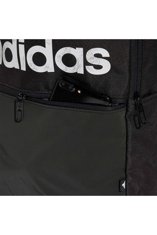 Črn nahrbtnik z logotipom Adidas JD9567