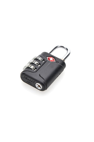 Črna TSA ključavnica z mehanskim zaklepom Wis tsa padlock