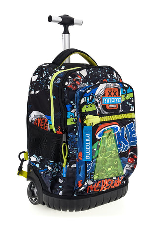 Zaino trolley multicolor Seven Trol run extra
