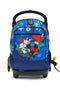 Zaino trolley blu con sistema 3WD Seven 3WDFAAA