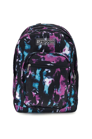Zaino nero e viola tie-dye con Freethink girl Seven Freethink girl
