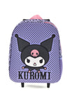 Zaino trolley lilla con Kuromi Kuromi Trolley