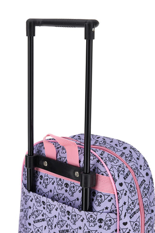 Zaino trolley lilla con Kuromi Kuromi Trolley