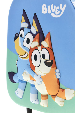 Zaino trolley celeste con Bluey e Bingo Bluey Trolley