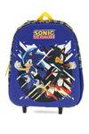 Zaino trolley blu con Sonic e Shadow Sonic Trolley