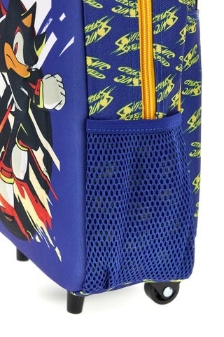 Zaino trolley blu con Sonic e Shadow Sonic Trolley