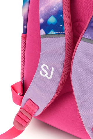 Zaino estensibile viola con unicorno galattico Seven Z/pixie unicorn