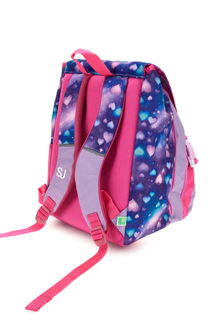 Zaino estensibile viola con unicorno galattico Seven Z/pixie unicorn