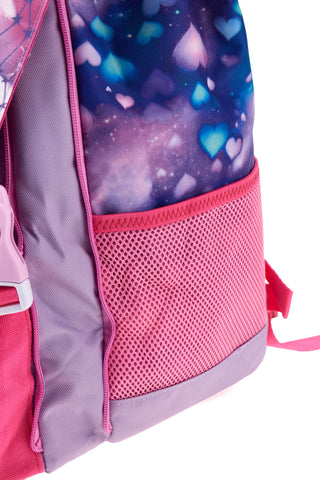 Zaino estensibile viola con unicorno galattico Seven Z/pixie unicorn