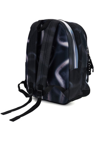 Zaino nero grigio effetto marmo con Freethink Seven Freethink