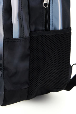Zaino nero grigio effetto marmo con Freethink Seven Freethink