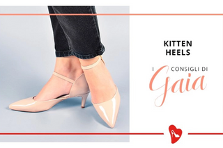 SUPER ŠIK KITTEN HEELS!